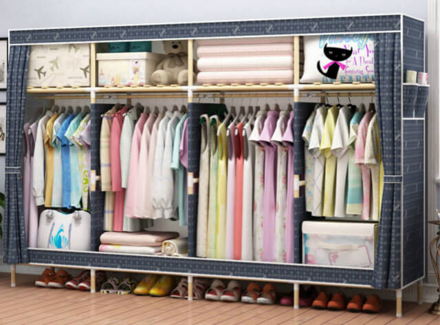 簡易衣柜組裝方法，讓你一學就會！