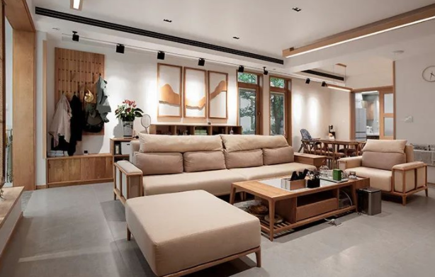 實木地板材質(zhì)翻新:全屋實木家具的養(yǎng)老房，處處都有人文與關(guān)懷