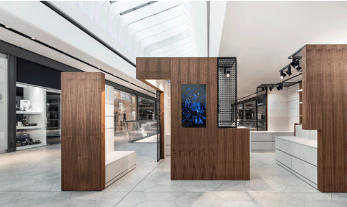 鄭州展示柜維修，腦通大開的家具設(shè)計，能隨意變形的商場展示柜