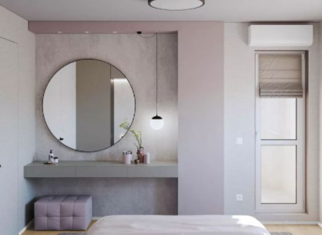 臥室梳妝臺(tái)效果圖：空間小沒關(guān)系，這些梳妝臺(tái)設(shè)計(jì)實(shí)用美觀占地少！