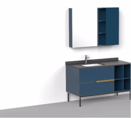 雙人浴缸安裝：浴室柜選掛墻式還是落地式？