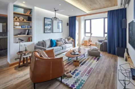 小戶(hù)型裝修設(shè)計(jì)：給自家小戶(hù)型，備上純色的窗簾吧