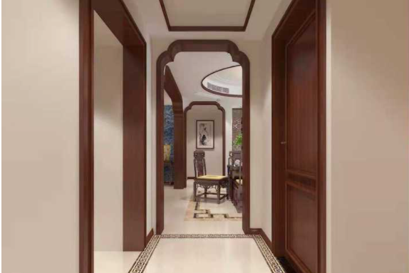 進門玄關(guān)裝修效果圖，玄關(guān)吊頂怎么裝修?