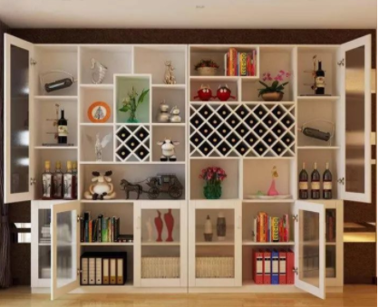 客廳裝飾效果圖，客廳裝飾柜怎么進(jìn)行選購？