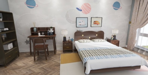 家裝新中式家具：融合現(xiàn)代與中式元素，打造新中式兒童房