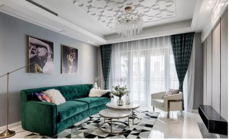 【精裝房軟裝風格】深圳軟裝裝修窗簾怎樣搭配顏色更出眾？